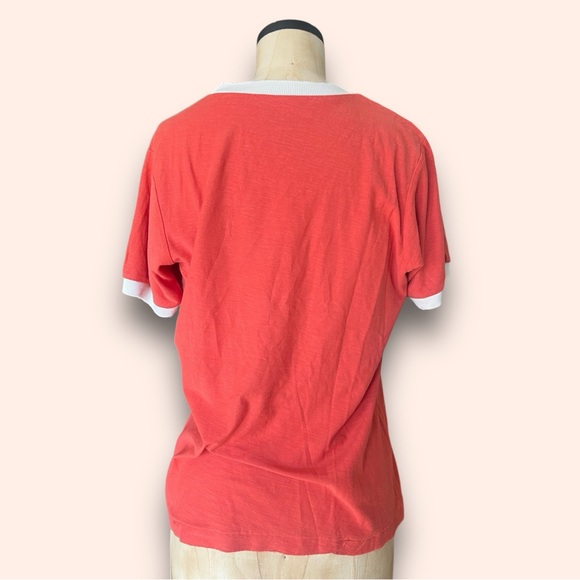 Stoned Immaculate “Music Is My Only Friend” 70s Inspired Ringer Tee Boho Retro🎵 - Picture 3 of 5